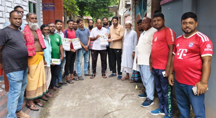 বেনাপোল গাজীপুরে চতুর্থ দিনের গণসংযোগে মেয়র পদপ্রার্থী ইমদাদ, উন্নয়নের অঙ্গীকার